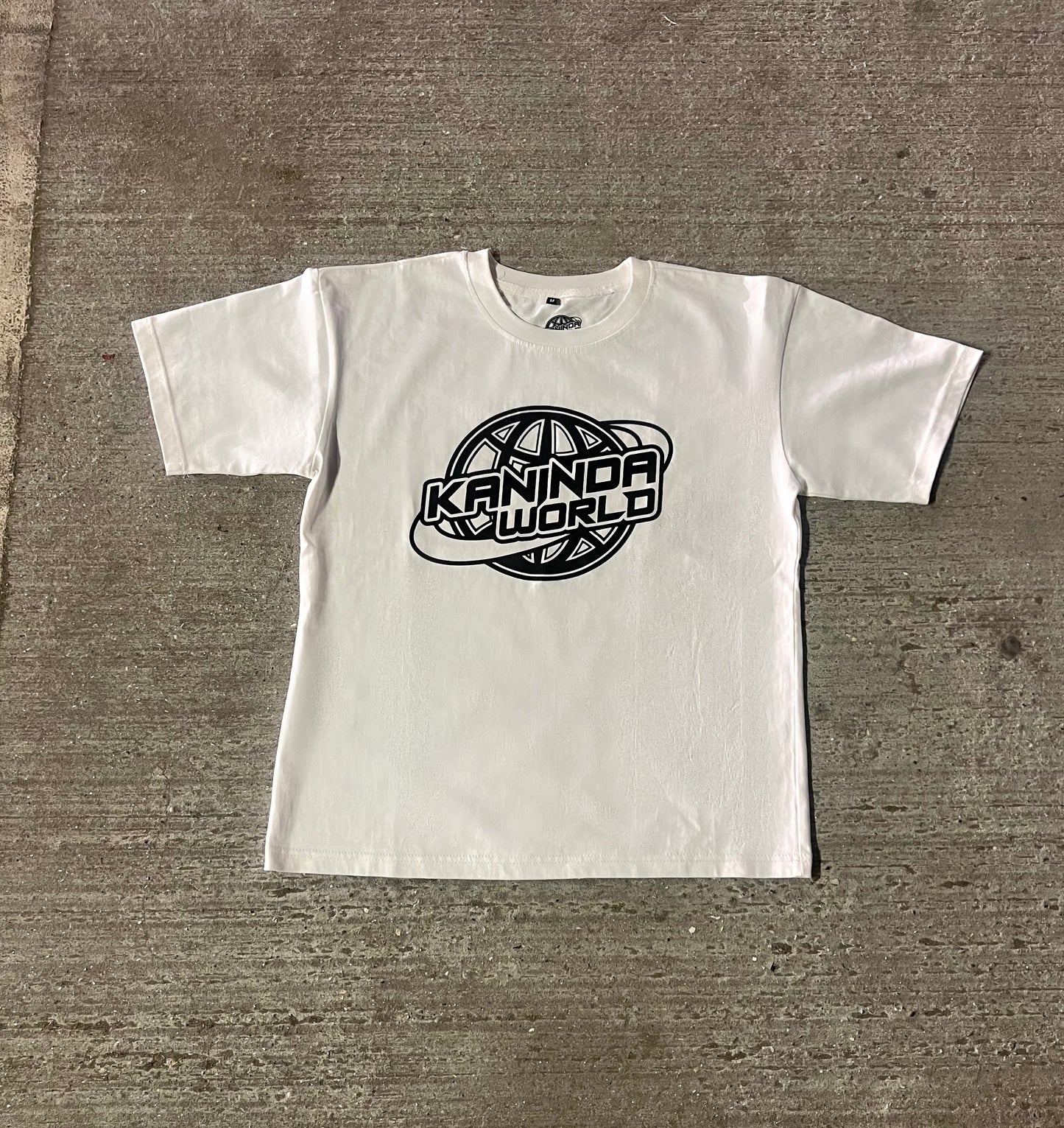 KANINDA WORLD WHITE T-SHIRT